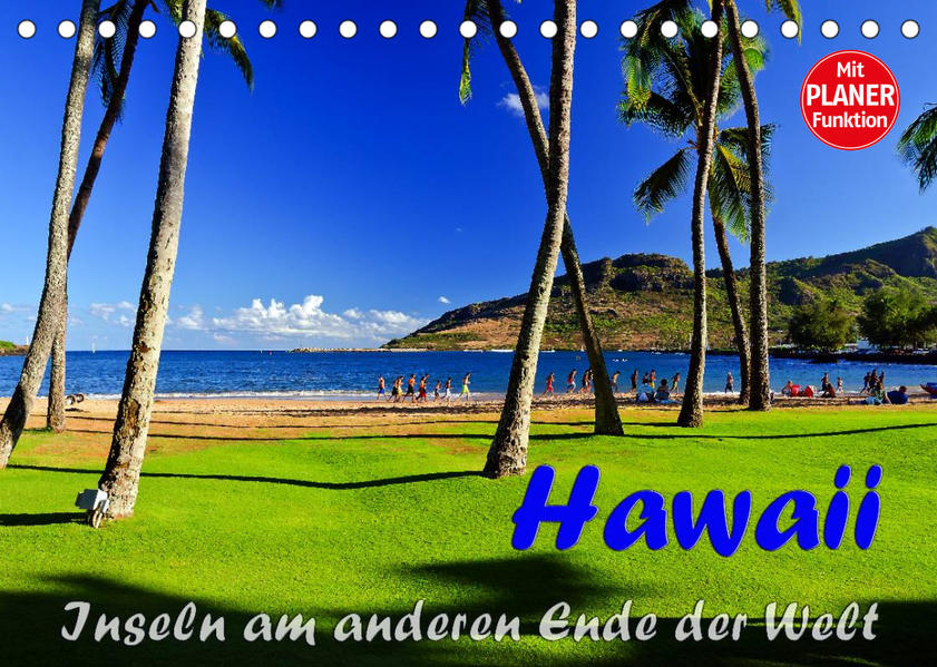 Hawaii - Inseln am anderen Ende der WeltCH-Version (Tischkalender 2023 DIN A5 quer) - Andreas Schön/ Berlin