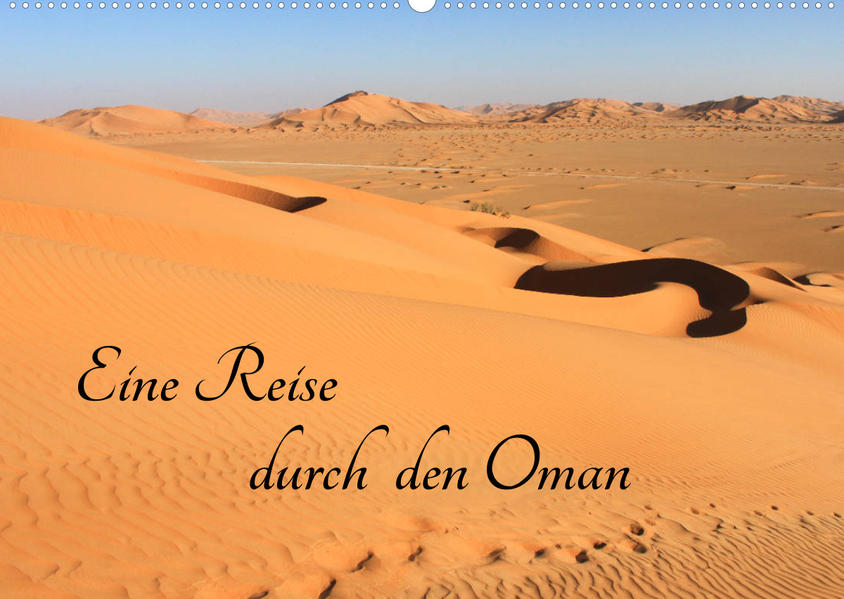 Image of Eine Reise durch den Oman (Wandkalender 2023 DIN A2 quer)