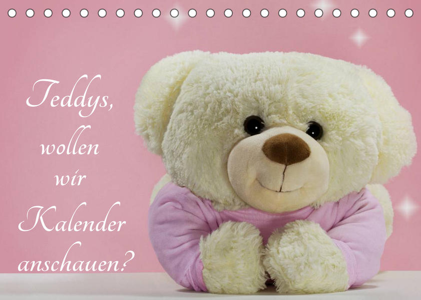 Image of Teddys wollen wir Kalender anschauen? (Tischkalender 2023 DIN A5 quer)