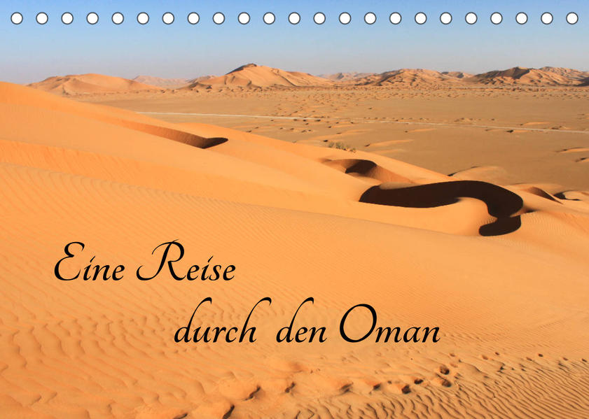 Image of Eine Reise durch den Oman (Tischkalender 2023 DIN A5 quer)