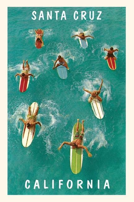 The Vintage Journal Surfers from Above Santa Cruz California