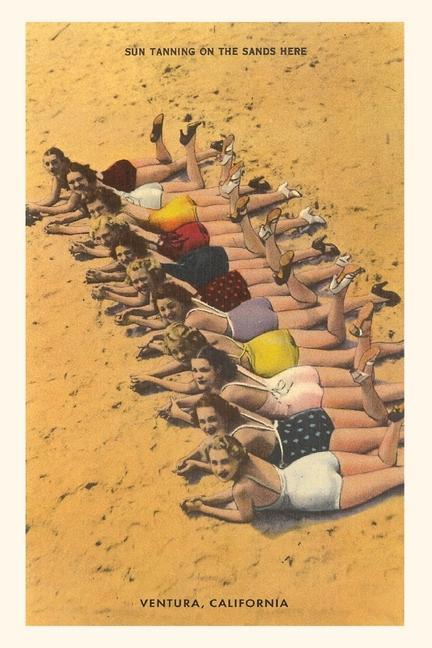 The Vintage Journal Suntanning on Sand Ventura