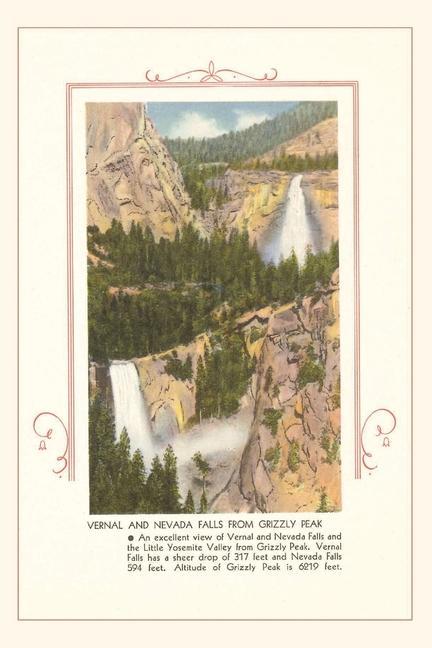 The Vintage Journal Vernal and Nevada Falls Yosemite