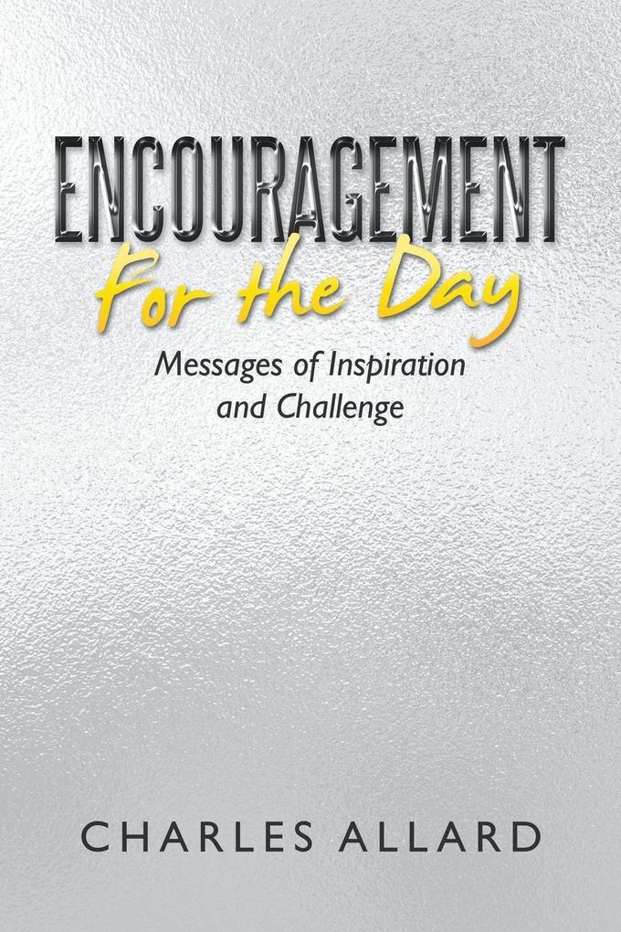 Encouragement for the Day