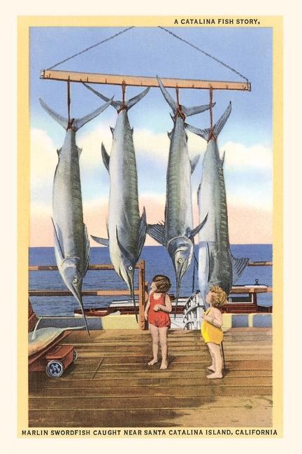 The Vintage Journal Hanging Swordfish Santa Catalina