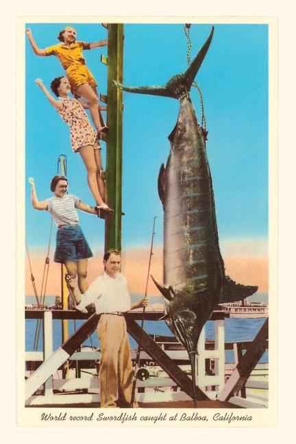 The Vintage Journal Hanging Swordfish Balboa