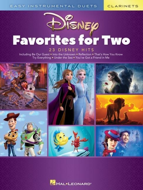 Disney Favorites for Two: Easy Instrumental Duets - Clarinet Edition