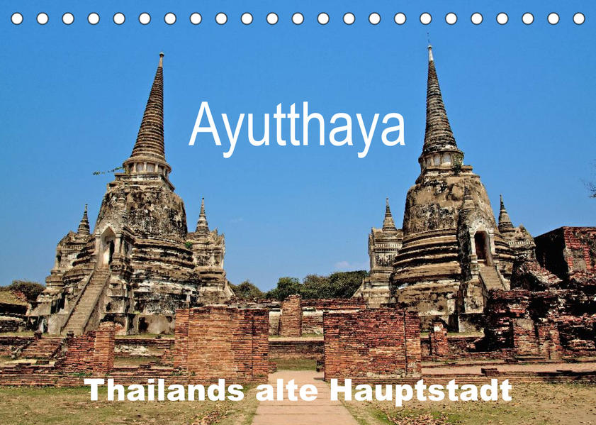 Image of Ayutthaya - Thailands alte Hauptstadt (Tischkalender 2023 DIN A5 quer)