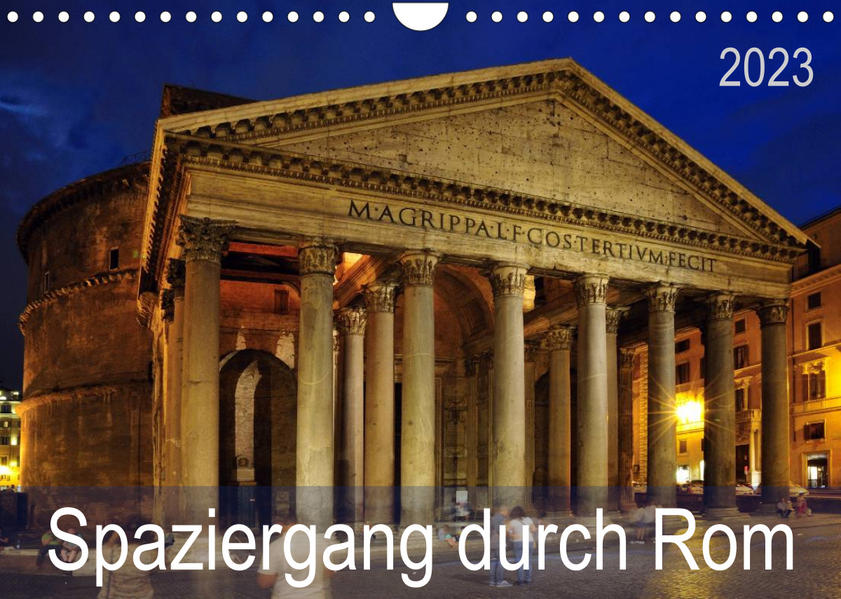 Image of Spaziergang durch Rom (Wandkalender 2023 DIN A4 quer)