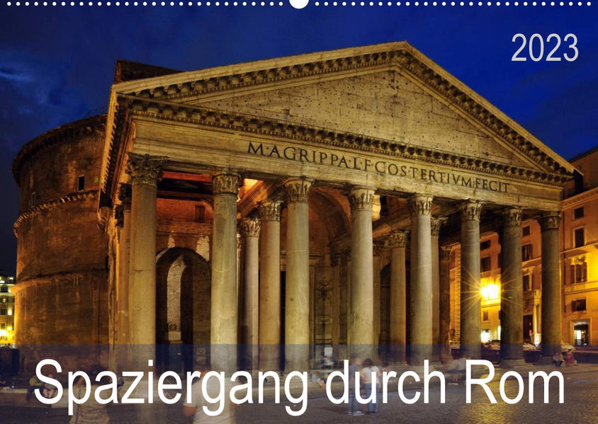 Image of Spaziergang durch Rom (Wandkalender 2023 DIN A2 quer)