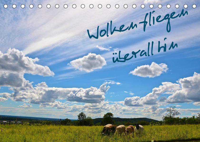 Wolken fliegen überall hin (Tischkalender 2023 DIN A5 quer) - Marianne Drews