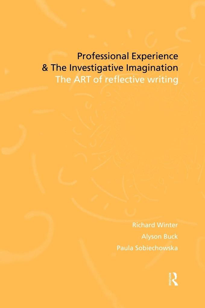Professional Experience and the Investigative Imagination