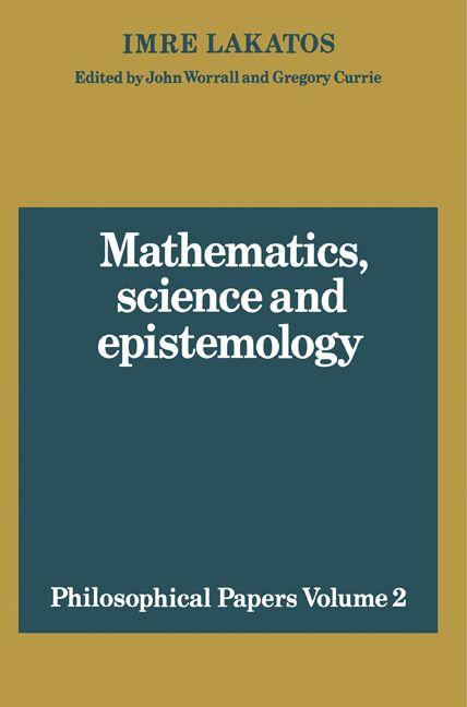 Mathematics Science and Epistemology
