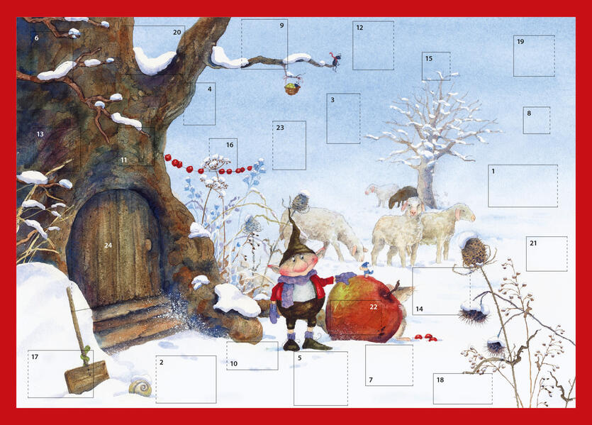 Adventskalender 'Bertie Pom'