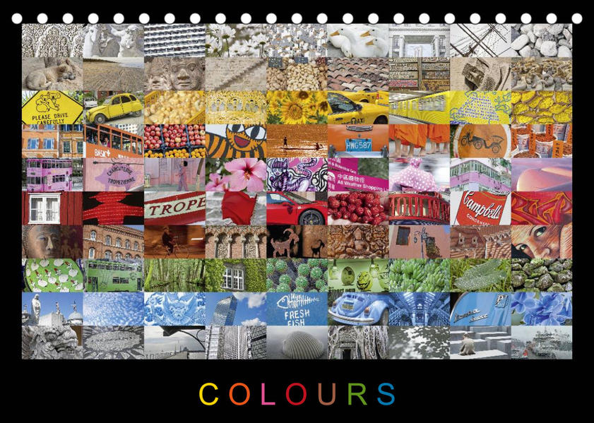 Colours (Tischkalender 2023 DIN A5 quer) - Martin Ristl