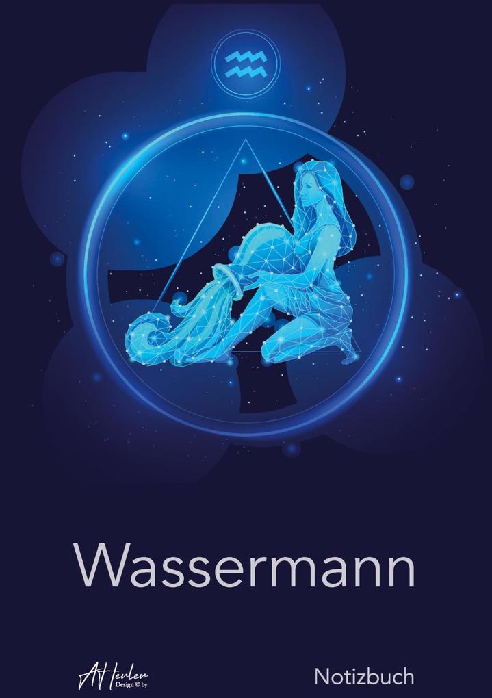 Sternzeichen Wassermann Notizbuch | ed by Alfred Herler