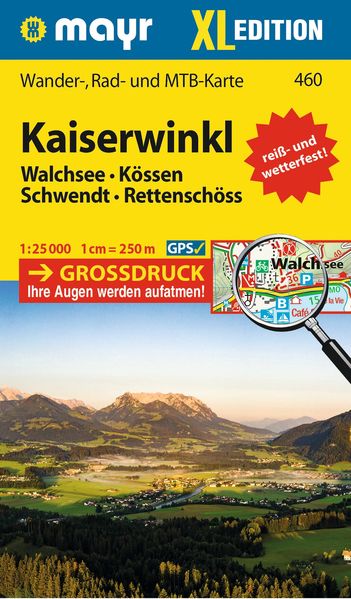 Mayr Wanderkarte Kaiserwinkl XL 1:25.000