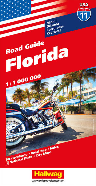 Florida Nr. 11 USA Road Guide 1:1 Mio.