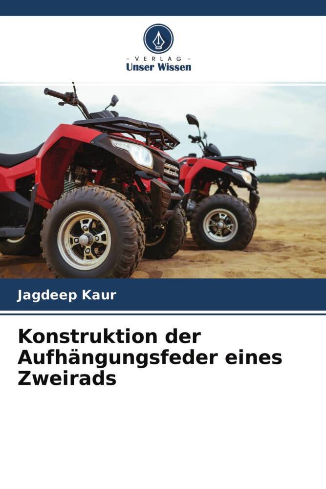 Konstruktion der Aufhängungsfeder eines Zweirads