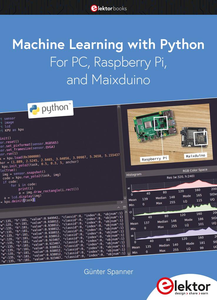 Machine Learning with Python for PC Raspberry Pi and Maixduino