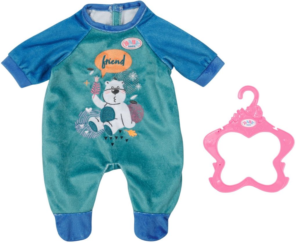 Image of Baby Born Romper Blue 43cm