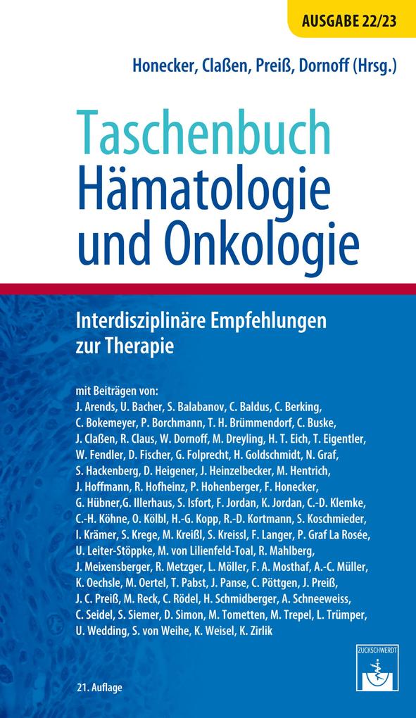 Taschenbuch Hämatologie und Onkologie