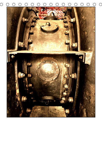 Image of Aus der Zeit gefallen - Denkmale der Schwerindustrie (Tischkalender 2023 DIN A5 hoch)