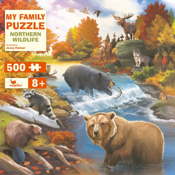 My Family Puzzle - Northern Wildlife 500 Teile