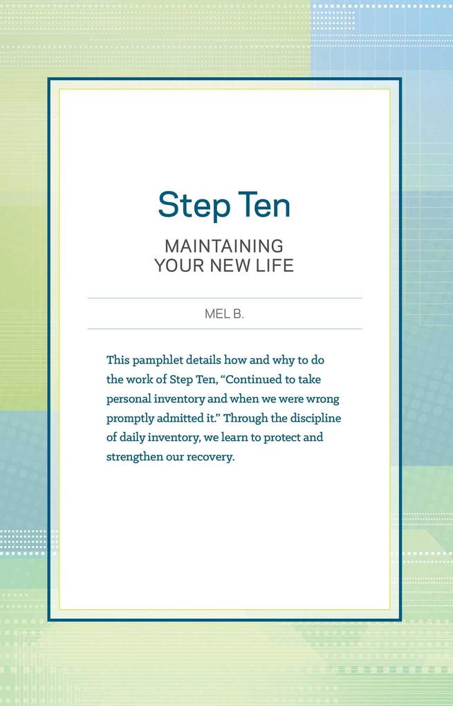 Step Ten