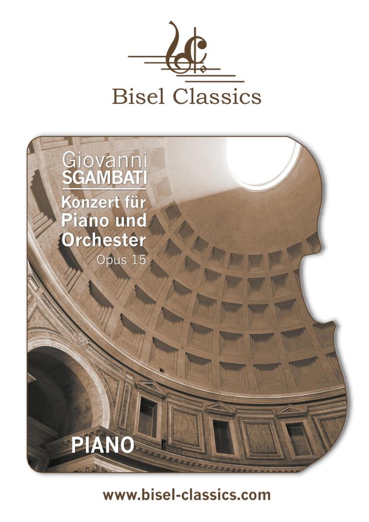 Konzert für Piano und Orchester Opus 15