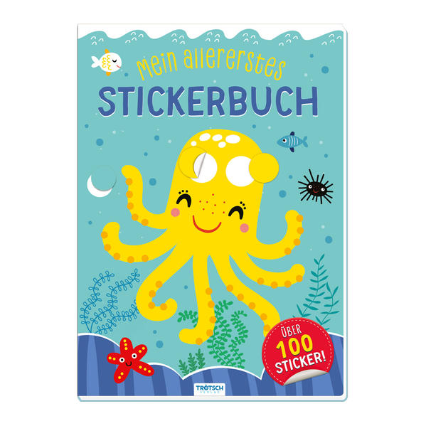 Image of Trötsch Mein allererstes Stickerbuch Tintenfisch