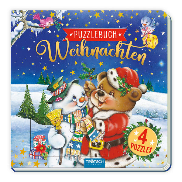 Image of Trötsch Pappenbuch Puzzlebuch Weihnachten