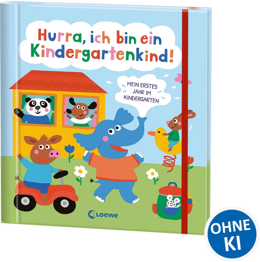Hurra ich bin ein Kindergartenkind!