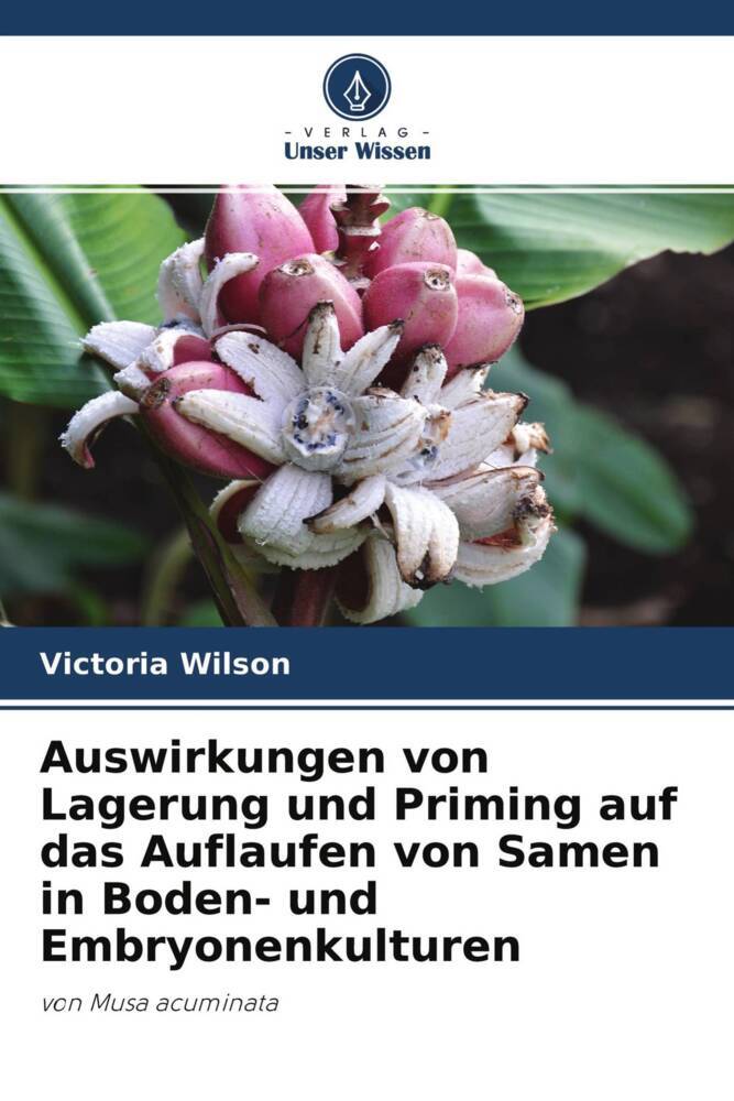 Auswirkungen von Lagerung und Priming auf das Auflaufen von Samen in Boden- und Embryonenkulturen