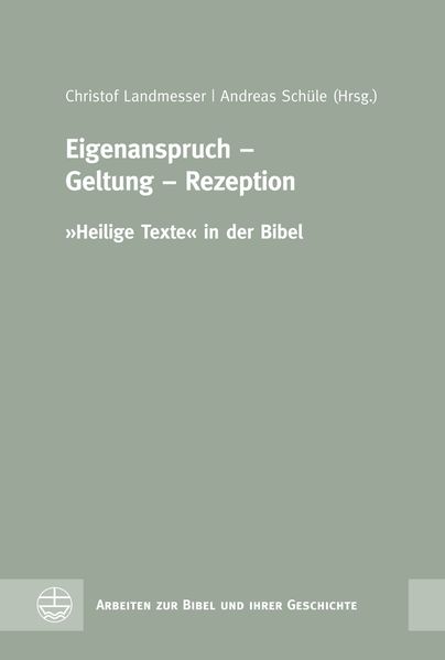 Eigenanspruch - Geltung - Rezeption