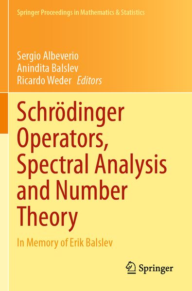 Schrödinger Operators Spectral Analysis and Number Theory
