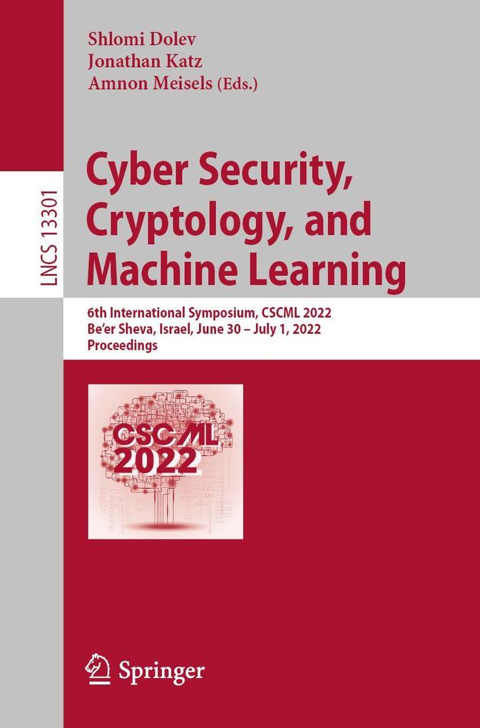 Cyber Security Cryptology and Machine Learning