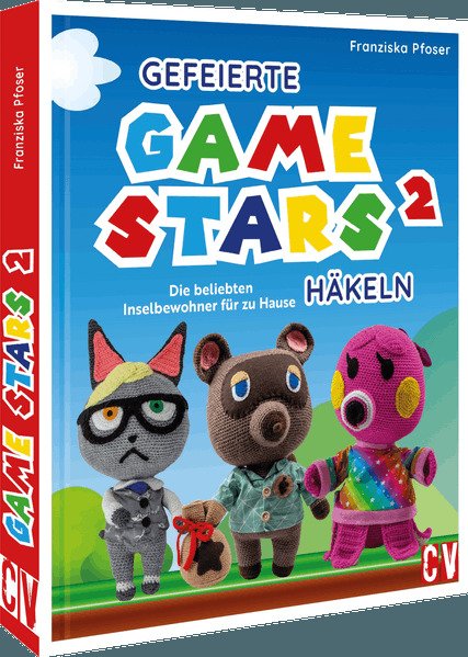 Buch "Gefeierte Gamestars häkeln 2"