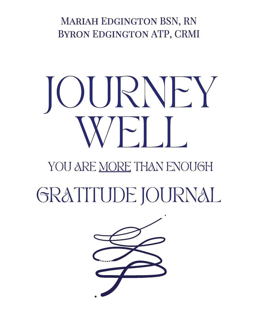 Image of Journey Well You Are More Than Enough Gratitude Journal