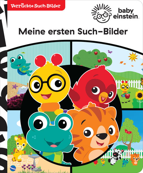 Baby Einstein - Meine ersten Such-Bilder - Verrückte Such-Bilder groß - Wimmelbuch für Kinder ab 18 Monaten - Pappbilderbuch mit wattiertem Umschlag