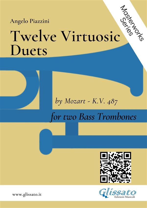 Twelve Virtuosic Duets For Bass Trombones