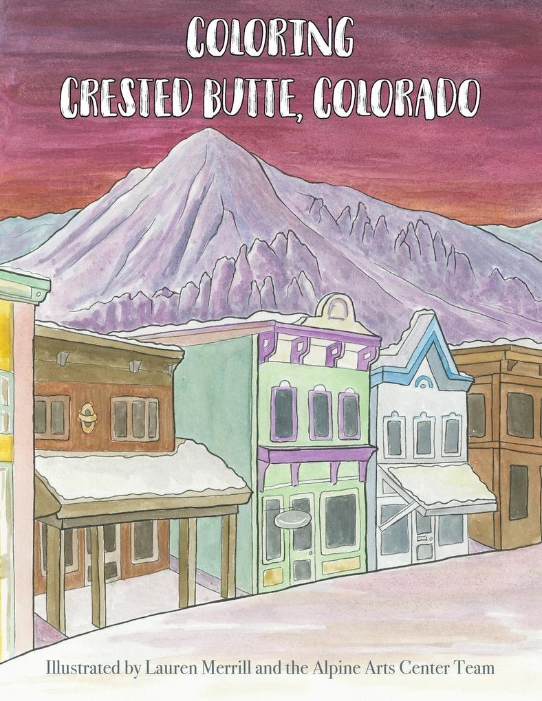 Coloring Crested Butte Colorado