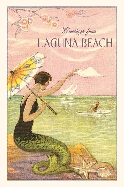 Vintage Journal Greetings from Laguna Beach