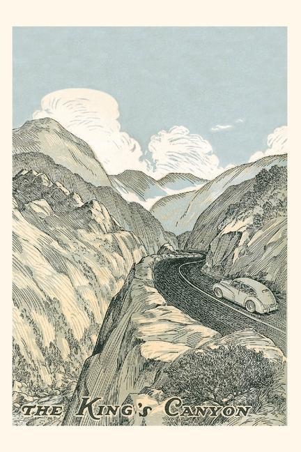 Vintage Journal King‘s Canyon Poster