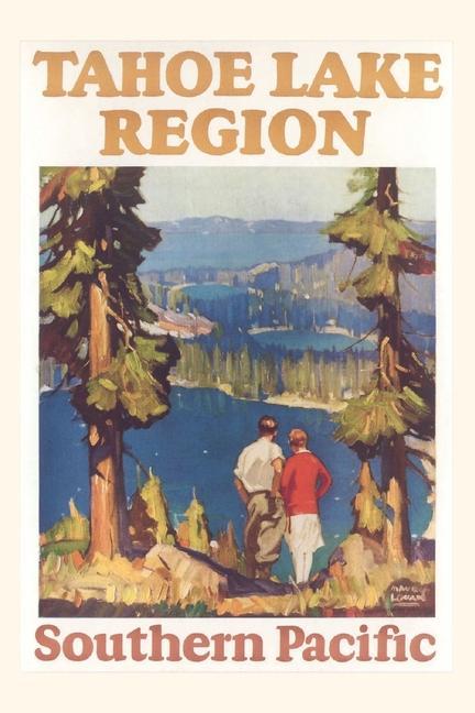 Vintage Journal Lake Tahoe Travel Poster