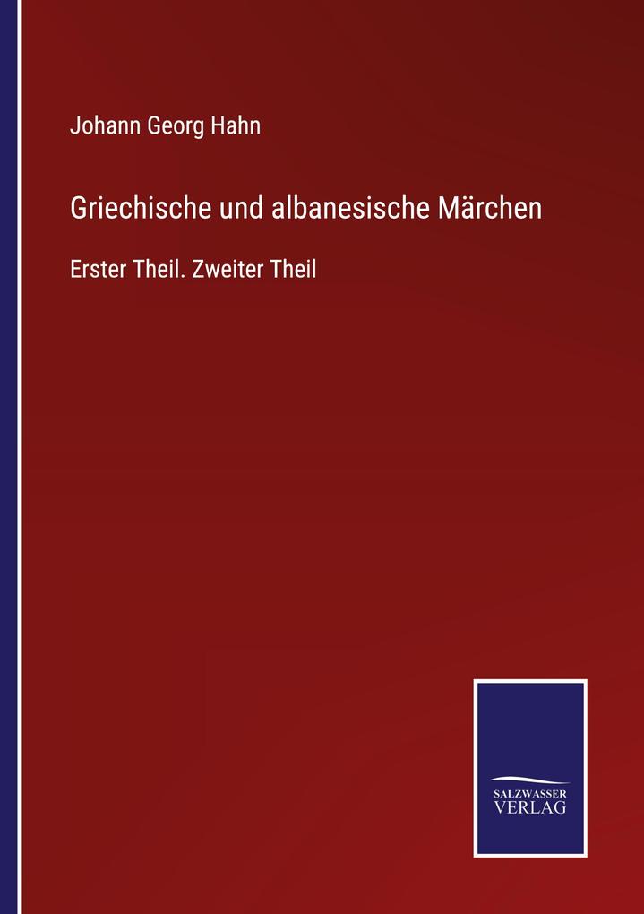 Griechische und albanesische Märchen