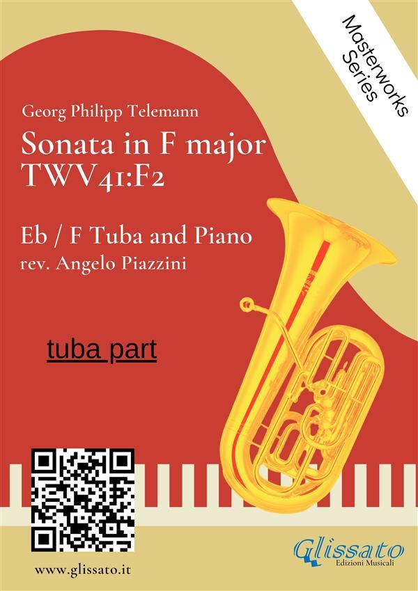 (tuba part) Sonata in F major - Eb/F Tuba and Piano