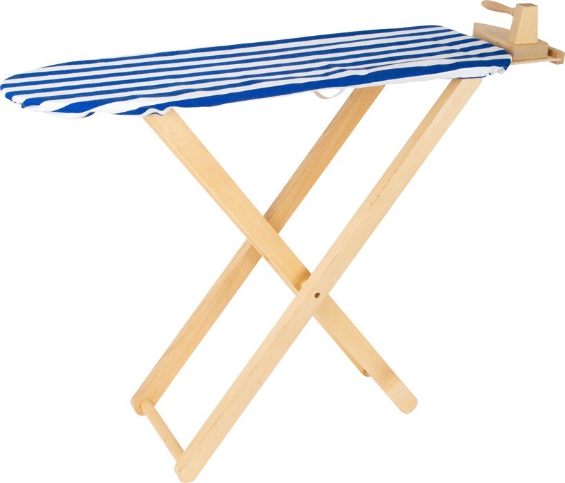 Image of small foot 8303 - Kinder-Bügelbrett mit Bügeleisen Holz 2-teilig Höhe: ca. 53 cm
