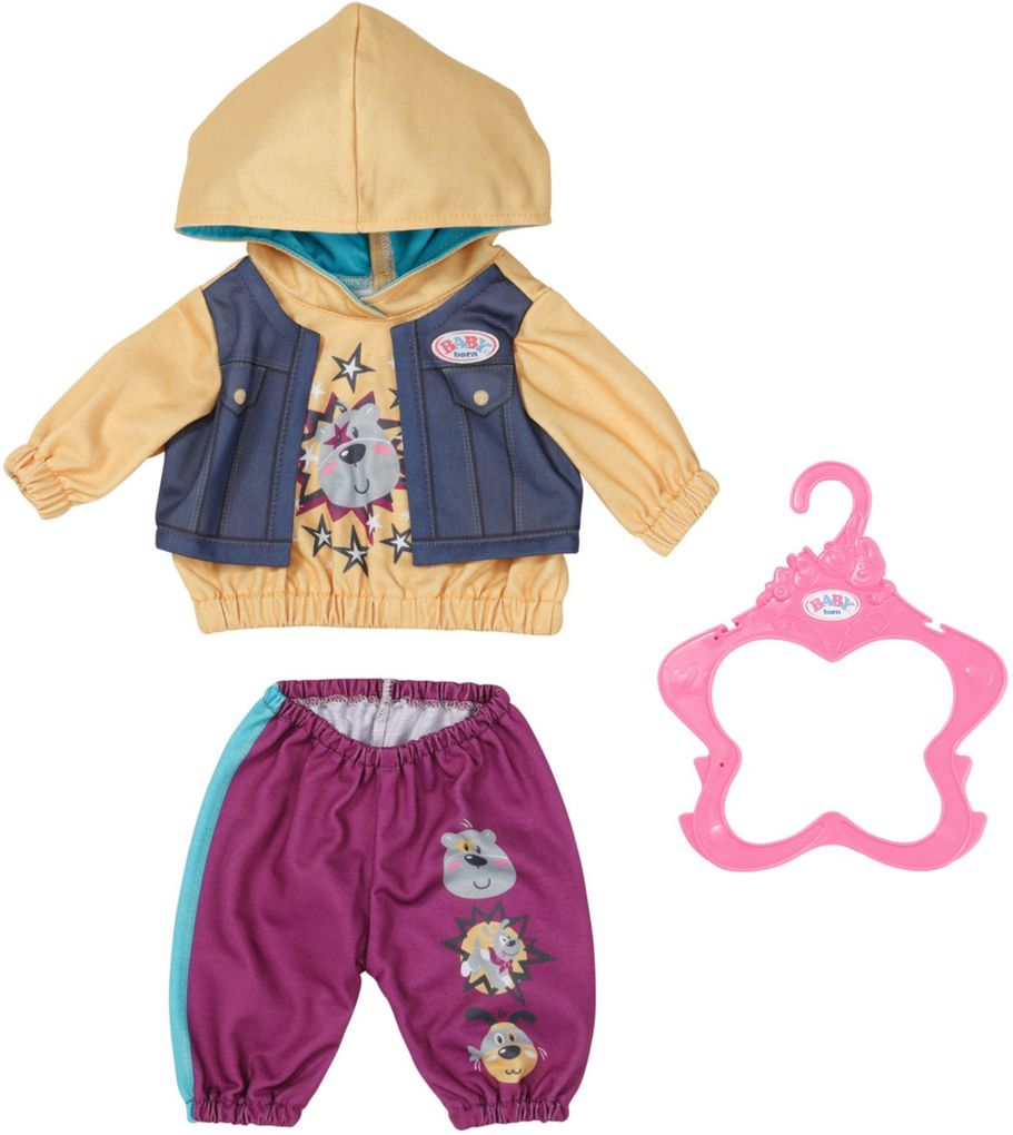 Image of BABY born® Outfit mit Hoody 43cm