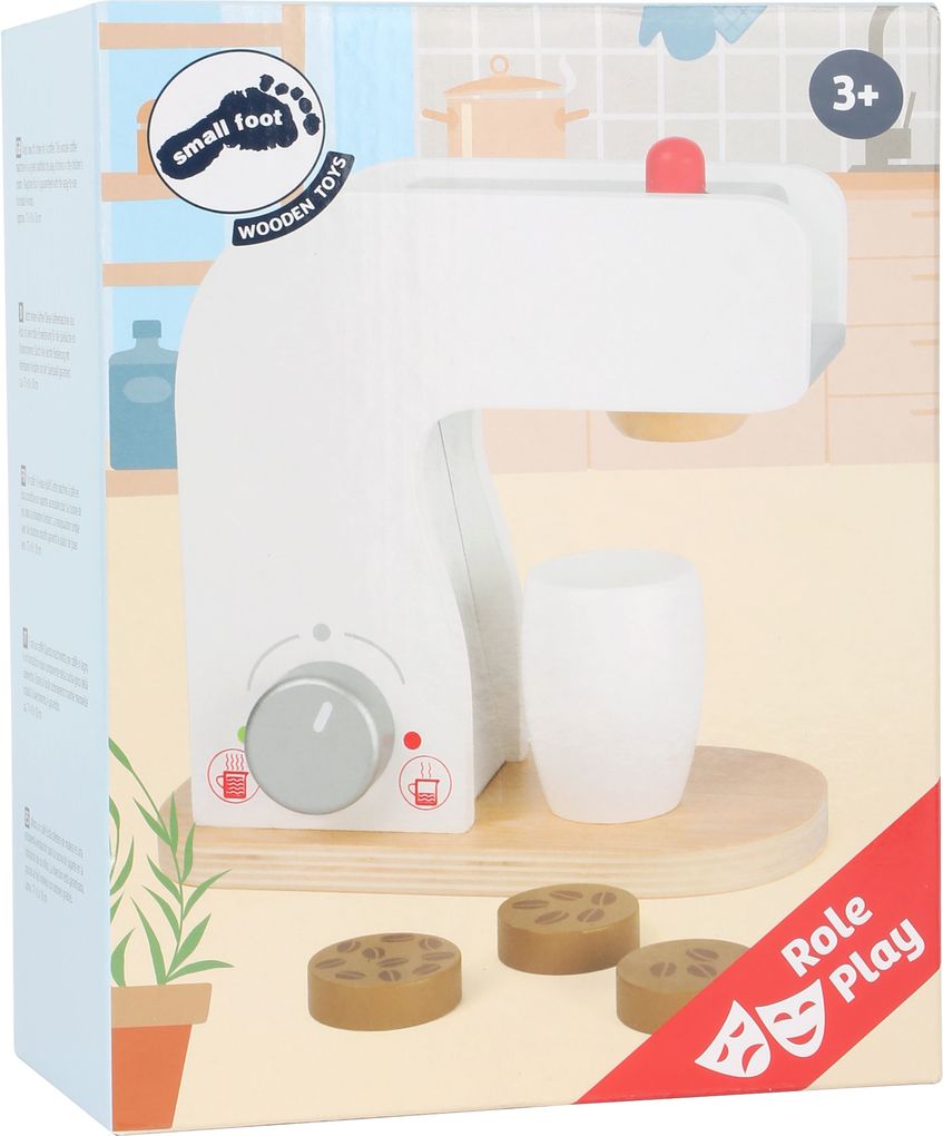 Image of small foot - Kaffeemaschine Kinderküche